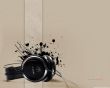 'M�sica - Fone para m�sica' papel de parede, imagem gr�tis