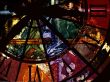 'Rel�gio - Vitral' papel de parede, imagem gr�tis