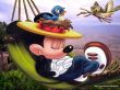 'Mickey Tirando uma Soneca' papel de parede, imagem gr�tis