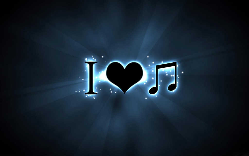 Papel de parede I Love Music para download gratuito. Use no computador pc, mac, macbook, celular, smartphone, iPhone, onde quiser!