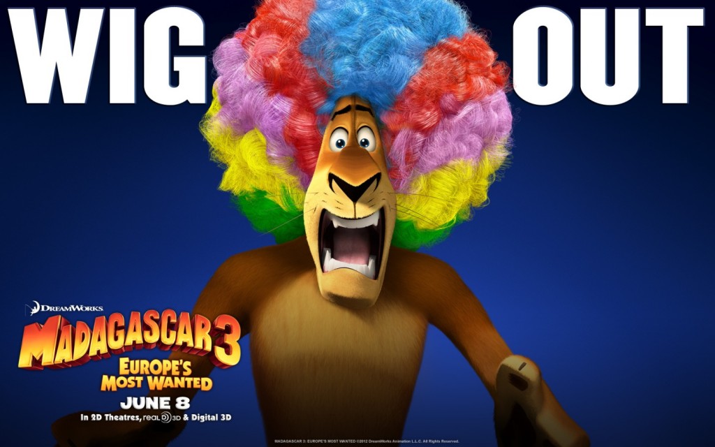 Papel de parede Alex de Peruca – Madagascar 3 para download gratuito. Use no computador pc, mac, macbook, celular, smartphone, iPhone, onde quiser!