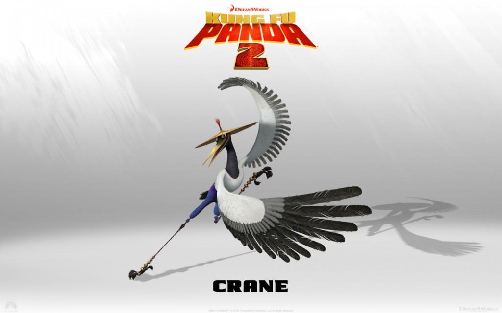 Papel de parede Mestre Crane – Kung Fu Panda para download gratuito. Use no computador pc, mac, macbook, celular, smartphone, iPhone, onde quiser!