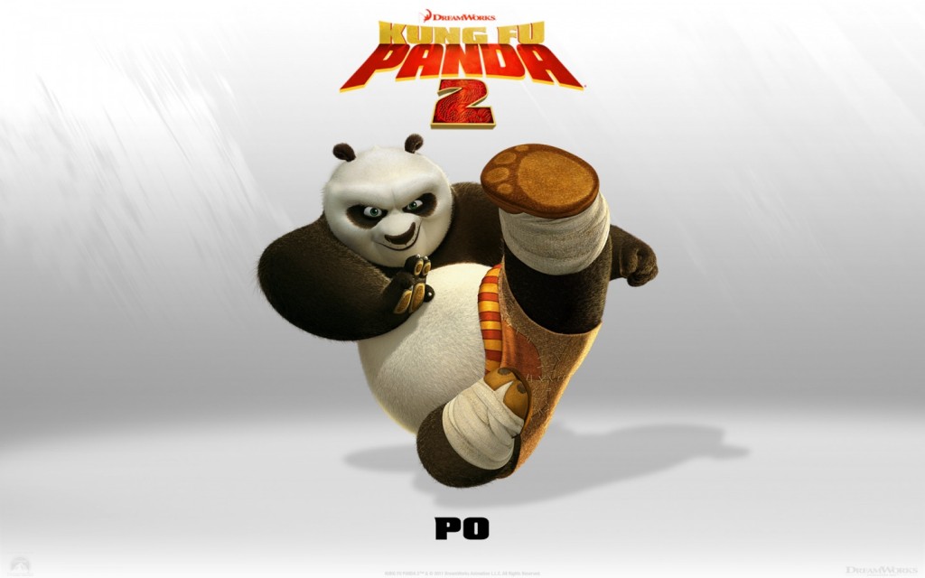 Papel de parede Po –  Kung Fu Panda 2 para download gratuito. Use no computador pc, mac, macbook, celular, smartphone, iPhone, onde quiser!