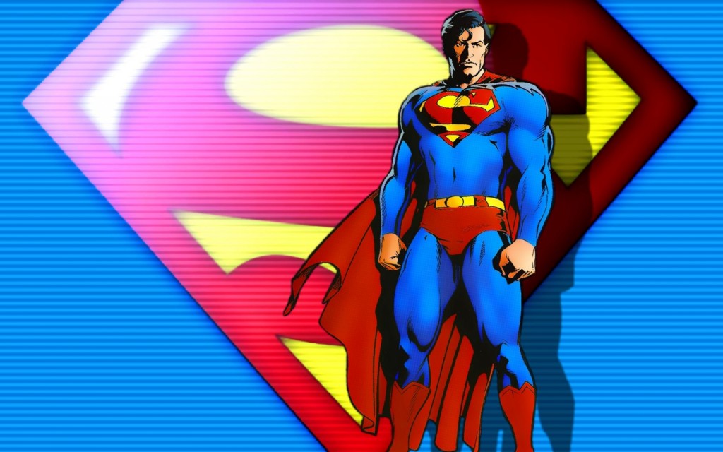 Papel de parede Superman S para download gratuito. Use no computador pc, mac, macbook, celular, smartphone, iPhone, onde quiser!