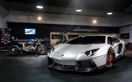 Papel de parede Lamborghini Aventador 2014