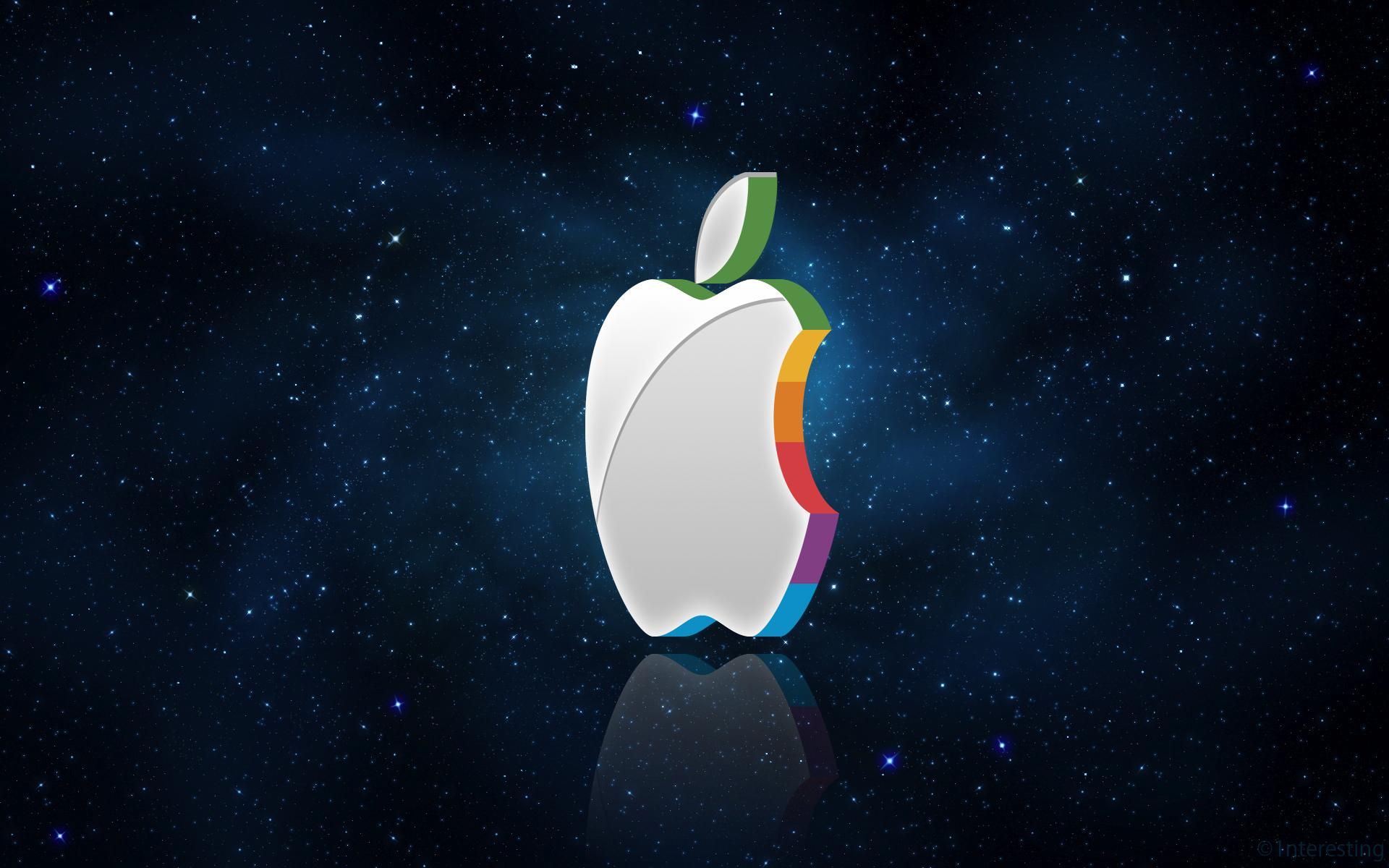 Papel De Parede Apple 3d Wallpaper Para Download No Celular Ou