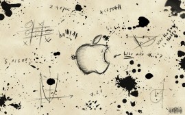 Papel de parede Apple: Rabisco