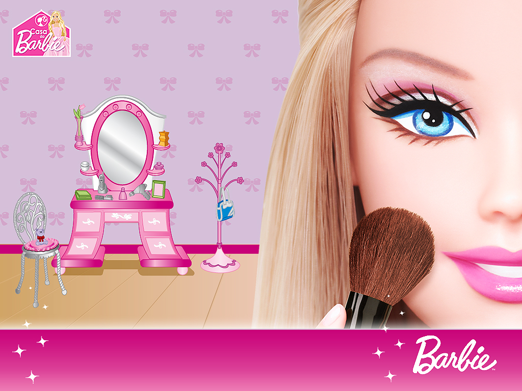 Papel de parede Barbie Vaidosa para download gratuito. Use no computador pc, mac, macbook, celular, smartphone, iPhone, onde quiser!