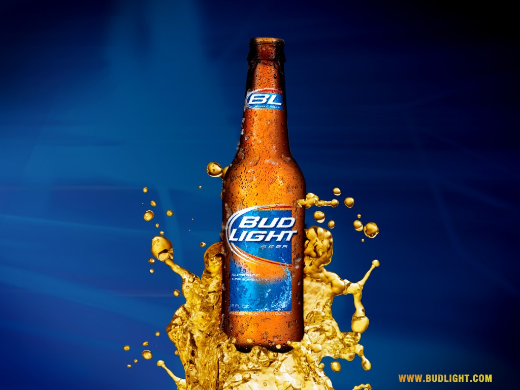 Papel de parede Cerveja Bud Light para download gratuito. Use no computador pc, mac, macbook, celular, smartphone, iPhone, onde quiser!