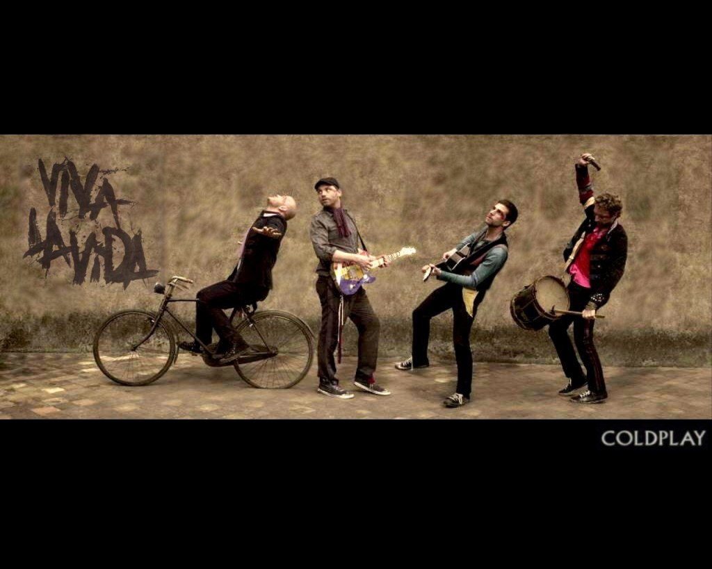 Papel de parede Coldplay: Viva La Vida para download gratuito. Use no computador pc, mac, macbook, celular, smartphone, iPhone, onde quiser!