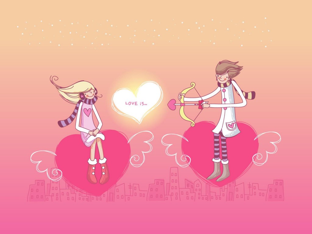 Papel de parede Flecha do Amor para download gratuito. Use no computador pc, mac, macbook, celular, smartphone, iPhone, onde quiser!