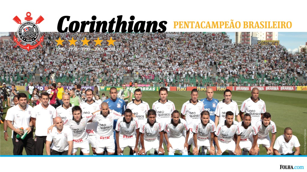 Papel de parede Corinthians: Pentacampeão para download gratuito. Use no computador pc, mac, macbook, celular, smartphone, iPhone, onde quiser!