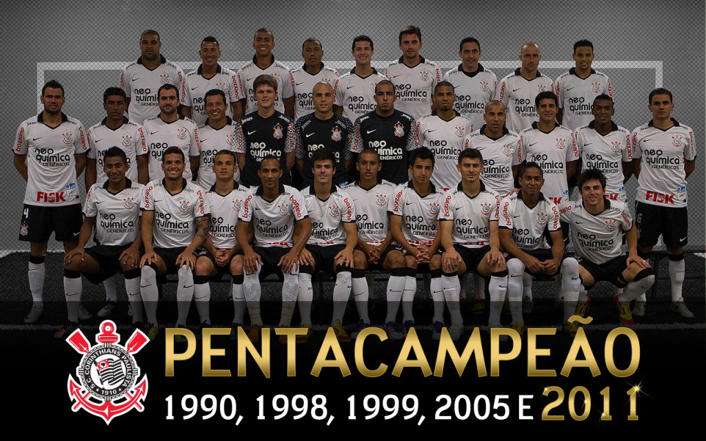 Papel de parede Corinthians: Campeão Brasileiro 2011 para download gratuito. Use no computador pc, mac, macbook, celular, smartphone, iPhone, onde quiser!