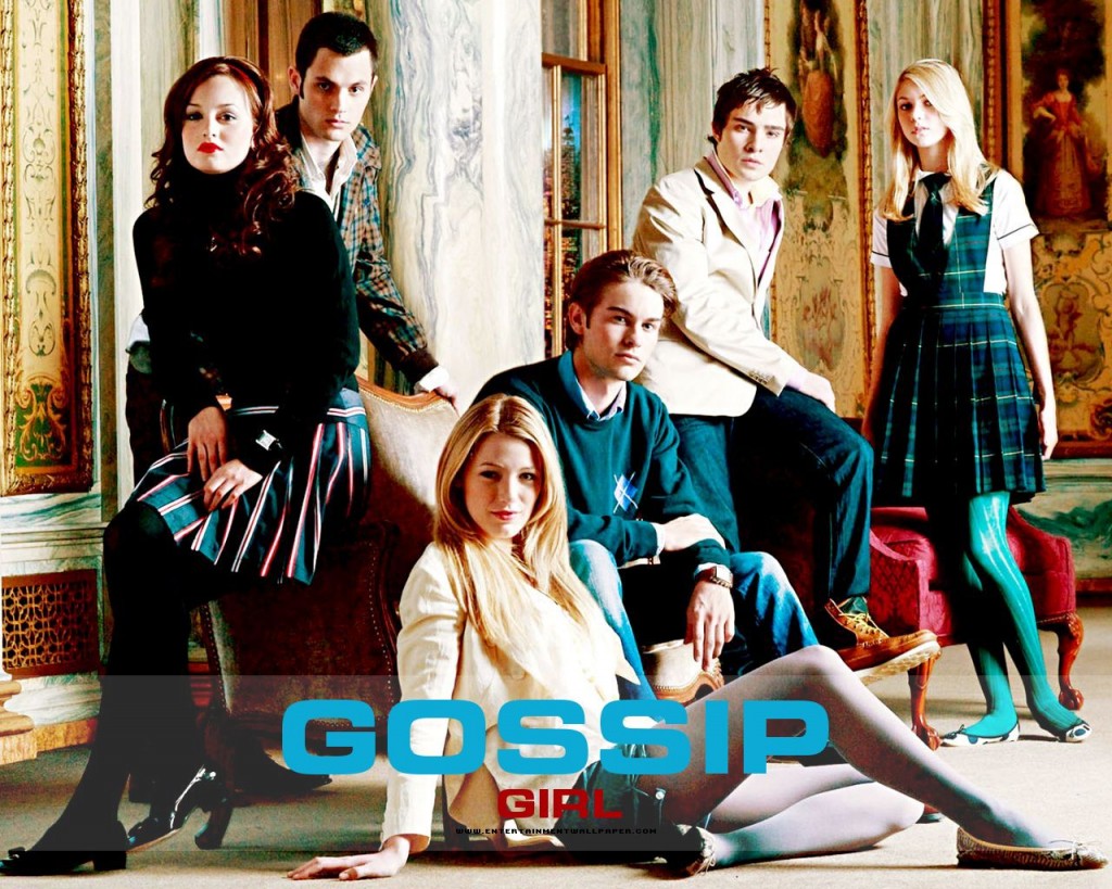 Papel de parede Gossip Girl: Elenco Principal para download gratuito. Use no computador pc, mac, macbook, celular, smartphone, iPhone, onde quiser!