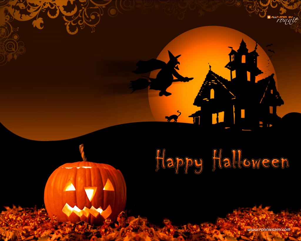 Papel de parede Feliz Halloween para download gratuito. Use no computador pc, mac, macbook, celular, smartphone, iPhone, onde quiser!