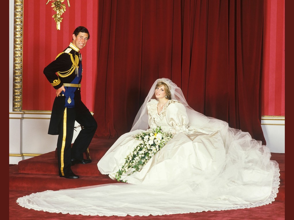 Papel de parede Inglaterra – Casamento Charles e Diana para download gratuito. Use no computador pc, mac, macbook, celular, smartphone, iPhone, onde quiser!