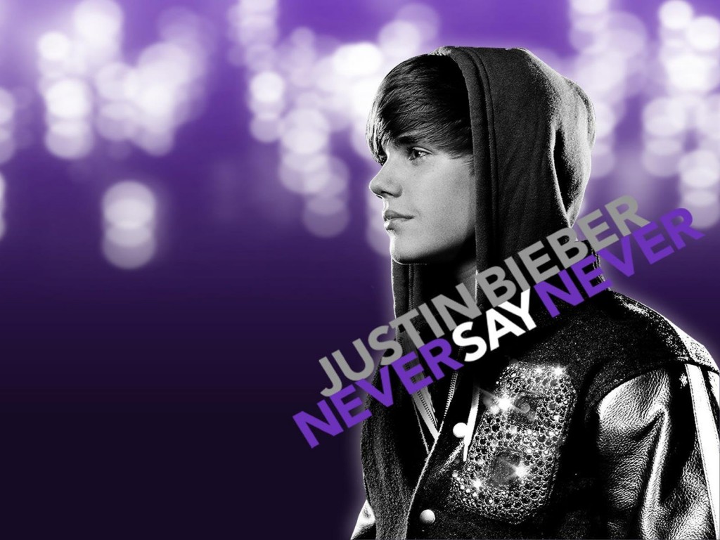 Papel de parede Justin Bieber – Never Say Never para download gratuito. Use no computador pc, mac, macbook, celular, smartphone, iPhone, onde quiser!