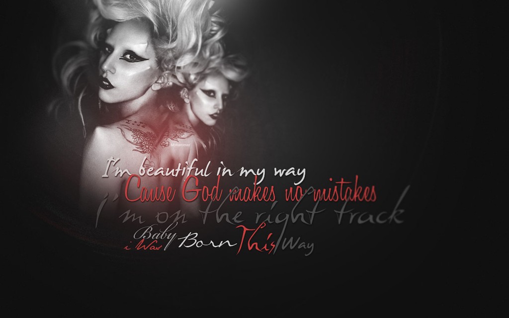 Papel de parede Lady Gaga – Beautiful in My Way para download gratuito. Use no computador pc, mac, macbook, celular, smartphone, iPhone, onde quiser!