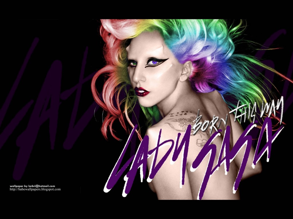 Papel de parede Lady Gaga – Cores para download gratuito. Use no computador pc, mac, macbook, celular, smartphone, iPhone, onde quiser!