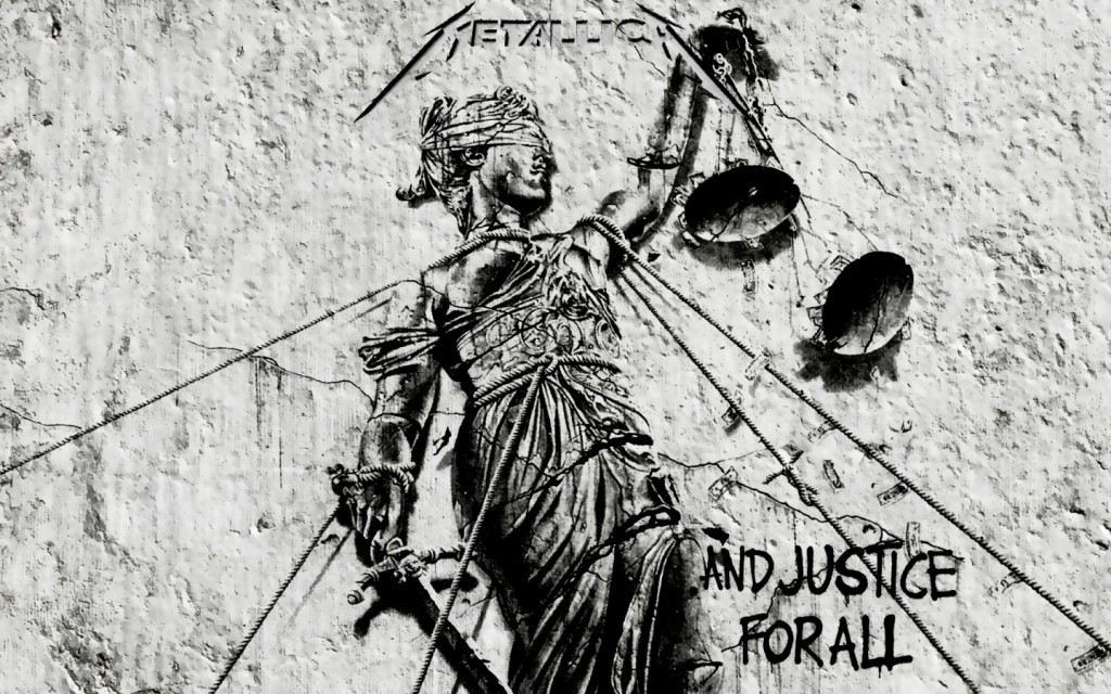 Papel de parede Metallica – And Justice for All para download gratuito. Use no computador pc, mac, macbook, celular, smartphone, iPhone, onde quiser!
