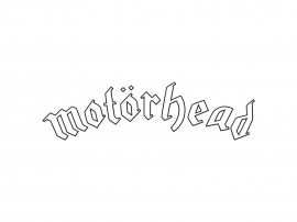 Papel de parede Motörhead: Logotipo em Preto e Branco
