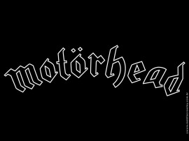 Papel de parede Motörhead: Logotipo Fundo Preto