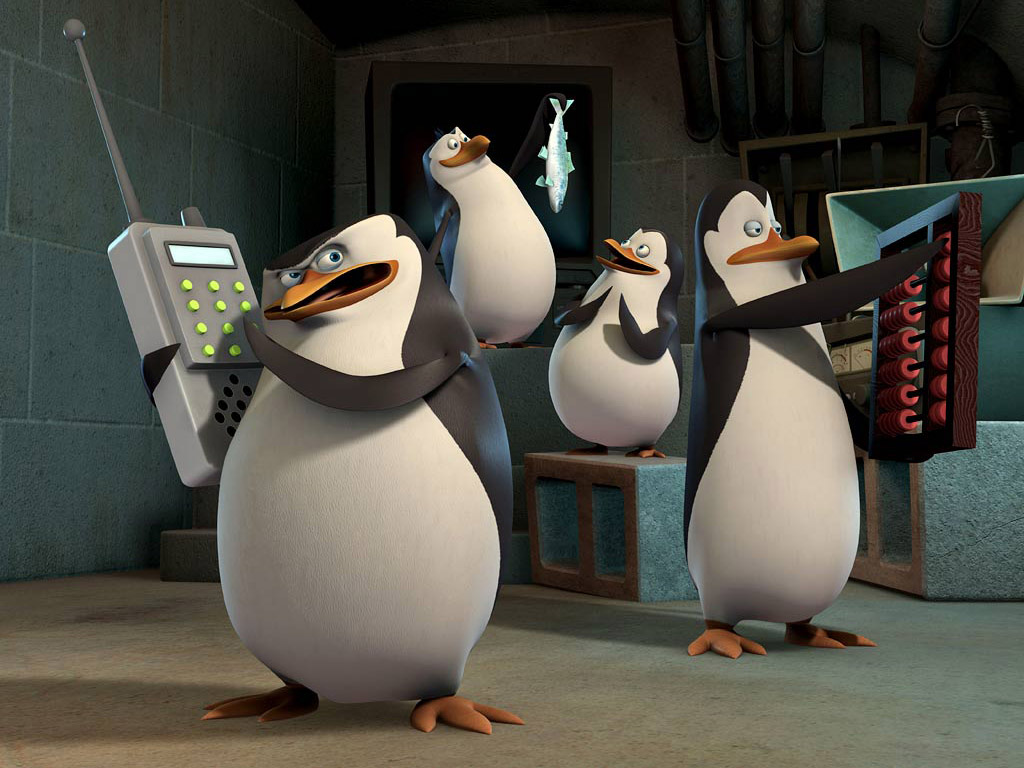 Papel de parede Pinguins de Madagascar – Planos para download gratuito. Use no computador pc, mac, macbook, celular, smartphone, iPhone, onde quiser!