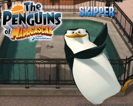 Papel de parede Pinguins de Madagascar – Skipper