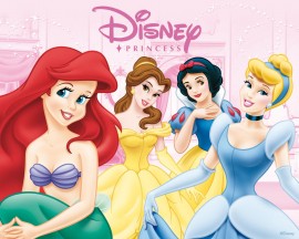 Papel de parede Princesas – Disney