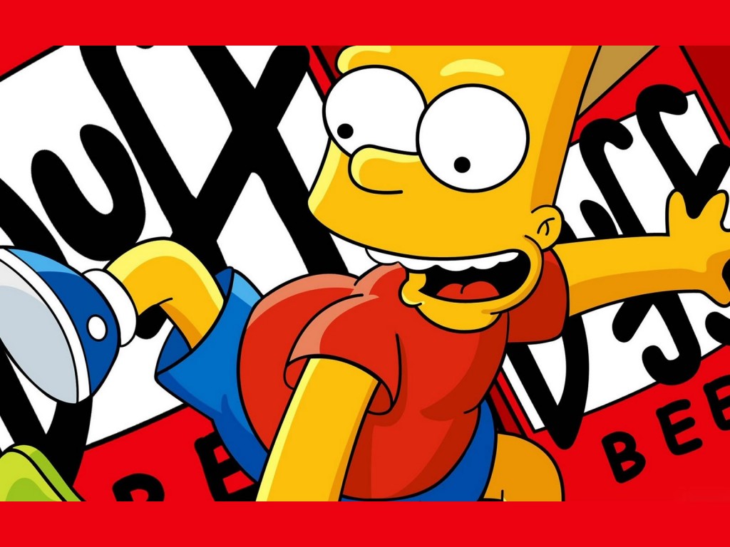 Papel de parede Os Simpsons – Bart Skatista para download gratuito. Use no computador pc, mac, macbook, celular, smartphone, iPhone, onde quiser!