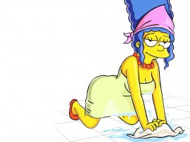Papel de parede Os Simpsons – Marge Sensual