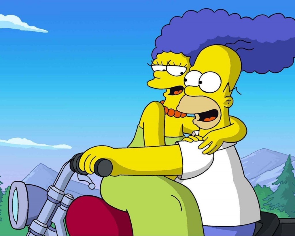 Papel de parede Os Simpsons – Amor para download gratuito. Use no computador pc, mac, macbook, celular, smartphone, iPhone, onde quiser!