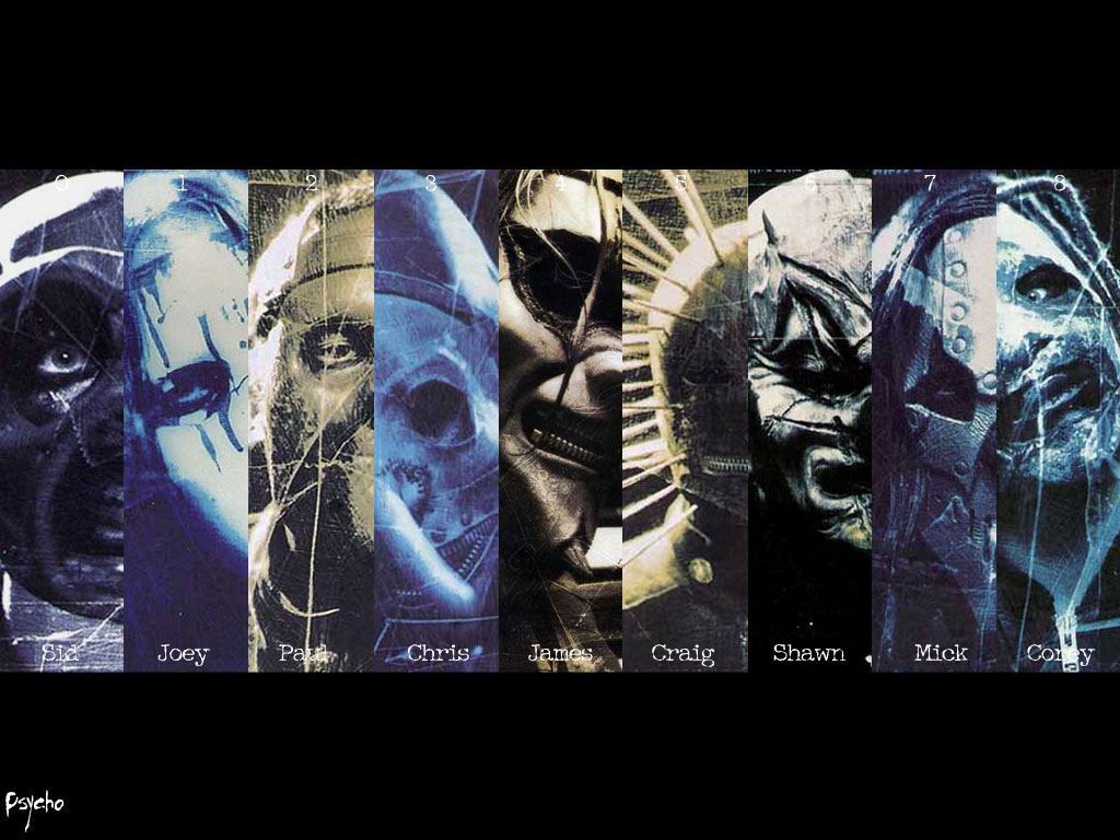 Papel de parede Slipknot: Máscaras Assustadoras para download gratuito. Use no computador pc, mac, macbook, celular, smartphone, iPhone, onde quiser!