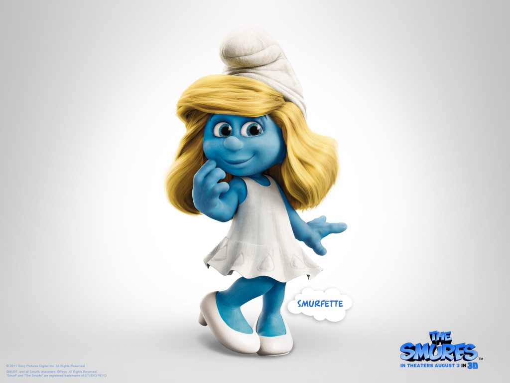 Papel de parede Smurfs – Surfette para download gratuito. Use no computador pc, mac, macbook, celular, smartphone, iPhone, onde quiser!