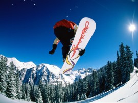 Papel de parede Snowboard – Esporte Radical