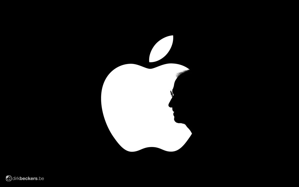 Papel de parede Steve Jobs: Apple de Luto para download gratuito. Use no computador pc, mac, macbook, celular, smartphone, iPhone, onde quiser!