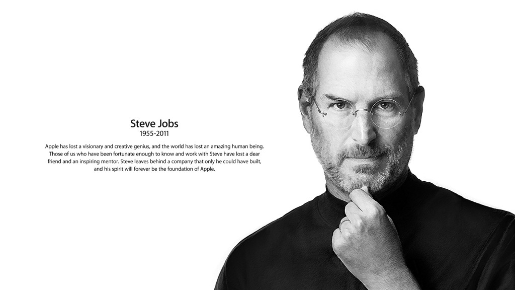Papel de parede Steve Jobs: Citação para download gratuito. Use no computador pc, mac, macbook, celular, smartphone, iPhone, onde quiser!