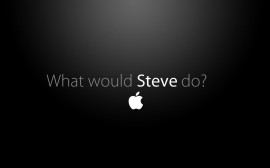 Papel de parede Steve Jobs: O que ele faria?
