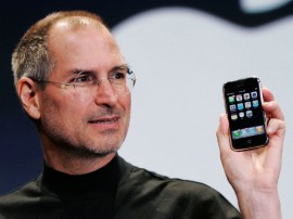 Papel de parede Steve Jobs: iPhone