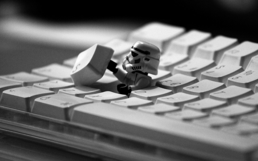 Papel de parede Teclado – Stormtrooper para download gratuito. Use no computador pc, mac, macbook, celular, smartphone, iPhone, onde quiser!