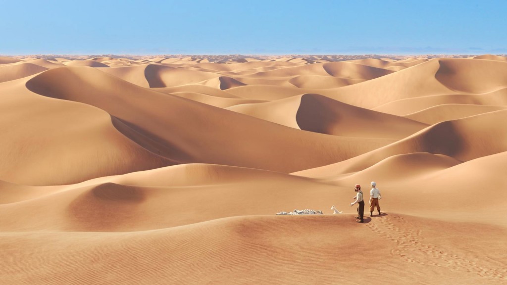 Papel de parede Tintin: No Deserto para download gratuito. Use no computador pc, mac, macbook, celular, smartphone, iPhone, onde quiser!