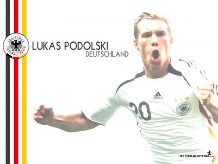 Papel de parede Alemanha – Podolski para download gratuito. Use no computador pc, mac, macbook, celular, smartphone, iPhone, onde quiser!
