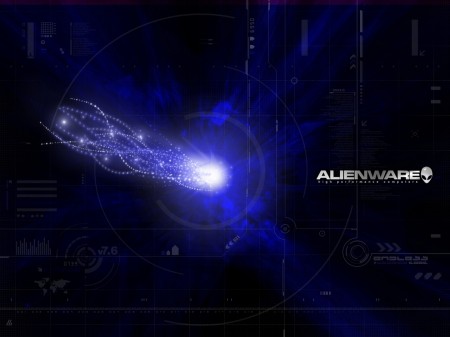 Papel de parede Alienware Espaço Azul para download gratuito. Use no computador pc, mac, macbook, celular, smartphone, iPhone, onde quiser!