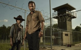 Papel de parede andrew lincoln chandler riggs – the walking dead
