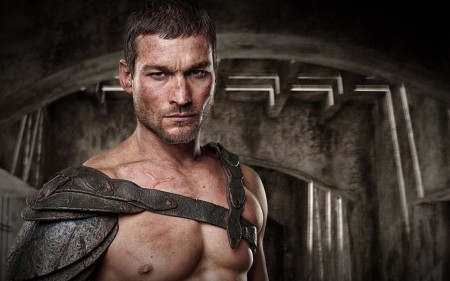 Papel de parede Andy Whitfield – Spartacus para download gratuito. Use no computador pc, mac, macbook, celular, smartphone, iPhone, onde quiser!