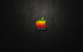 Papel de parede Apple Arco-Íris