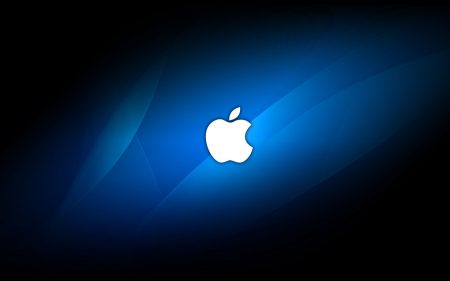 Papel de parede Apple azul para download gratuito. Use no computador pc, mac, macbook, celular, smartphone, iPhone, onde quiser!