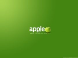 Papel de parede Apple Background Verde