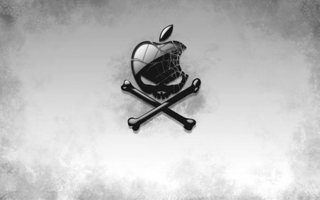 Papel de parede Apple Caveira para download gratuito. Use no computador pc, mac, macbook, celular, smartphone, iPhone, onde quiser!