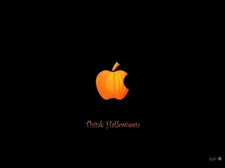 Papel de parede Apple Halloween para download gratuito. Use no computador pc, mac, macbook, celular, smartphone, iPhone, onde quiser!